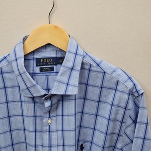Polo Ralph Lauren Slim Fit Easy Care Button Down 17.5
